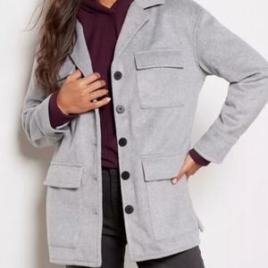 Sanctuary Fisher Car Coat Gray Womens Evereve Jacket NWOT Size Medium